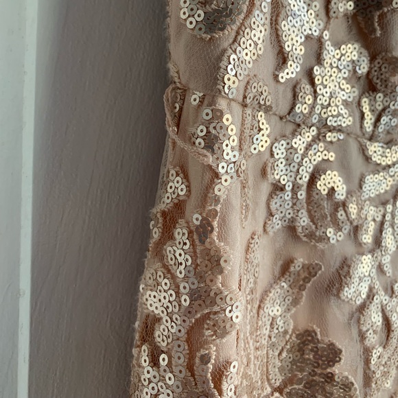 Tadashi Shoji Floral Sequin Dress - Picture 7 of 10